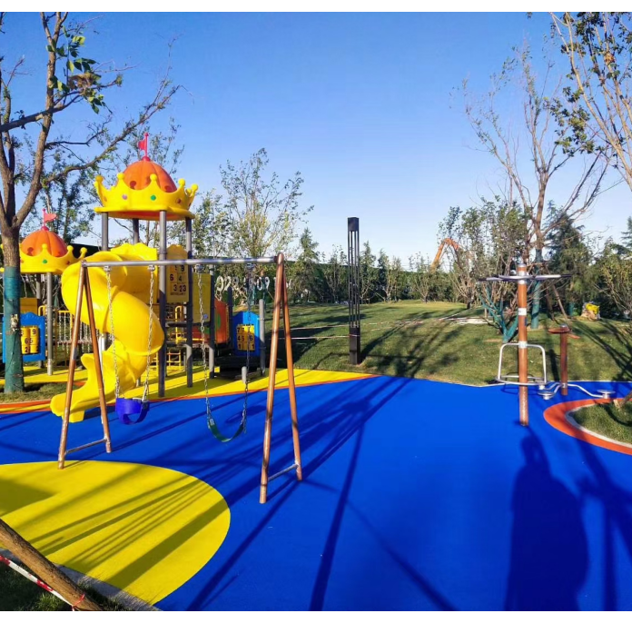 兒童游樂(lè)場(chǎng)塑膠地板實(shí)景圖7